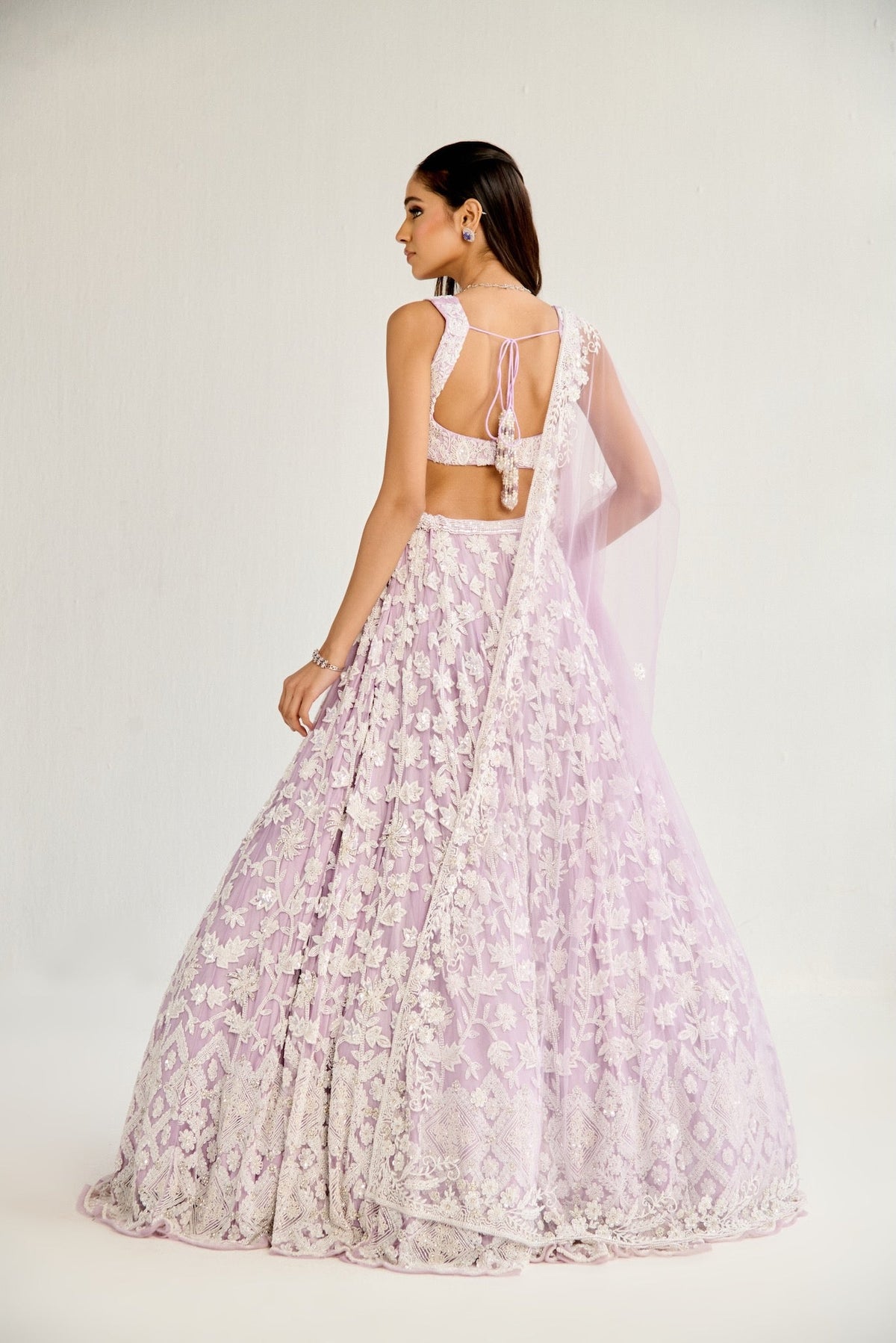 LAVENDER LEHENGA