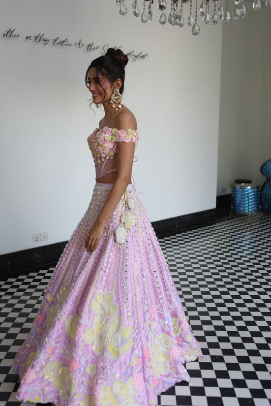 Bloom Lehenga