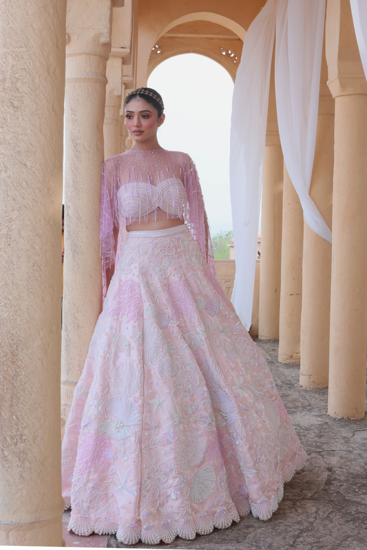 Shell Lehenga