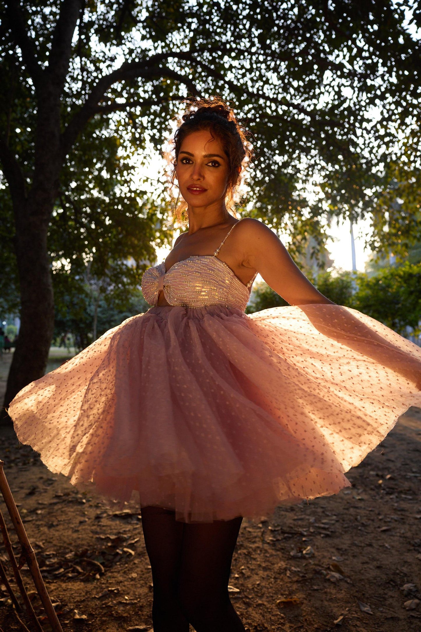 Rosette Tutu Dress