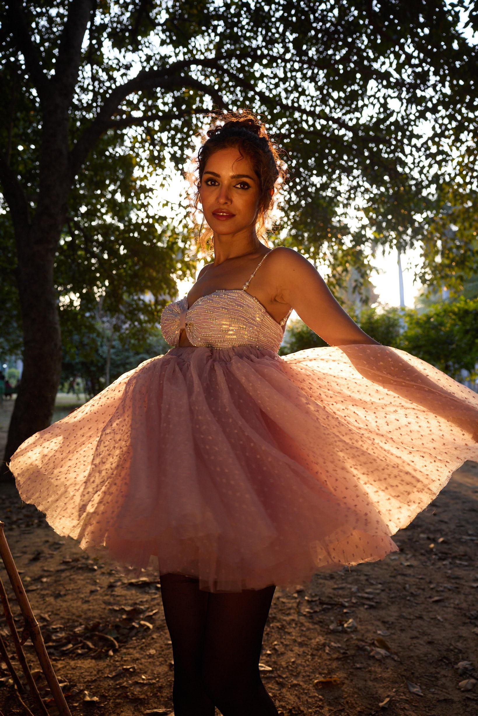 Rosette Tutu Dress
