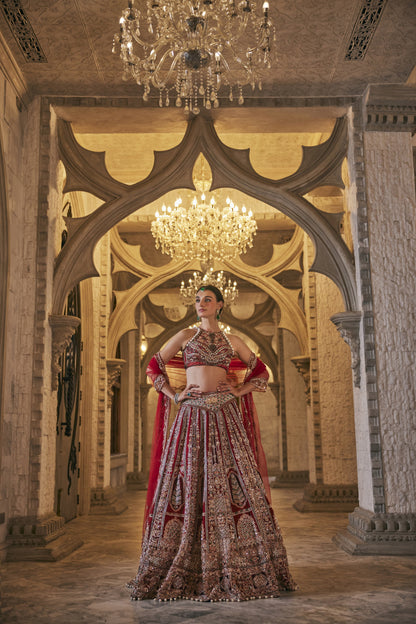 Siam-e-Shaahi Lehenga Set
