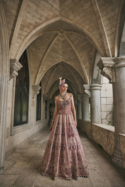 Siam Rose Lehenga Set