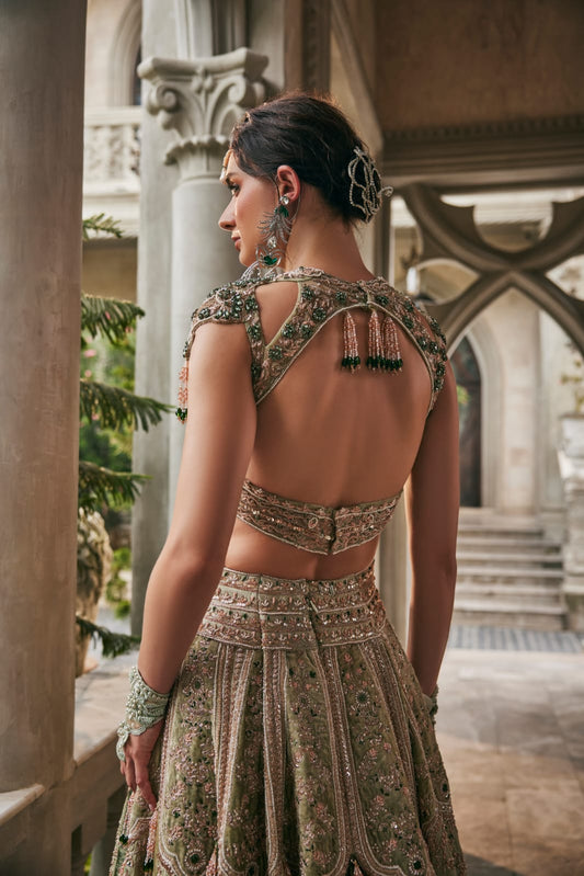 Tassel Élysée Lehenga Set