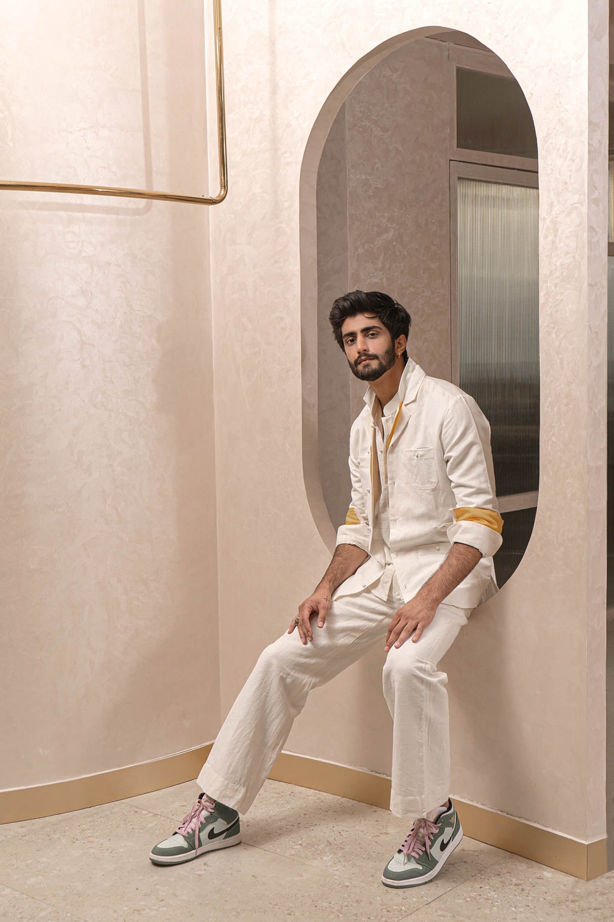 JM White Overshirt