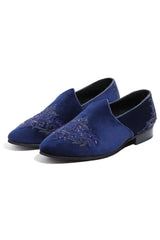Midnight Crest Velvet Mojdis - Asuka Couture