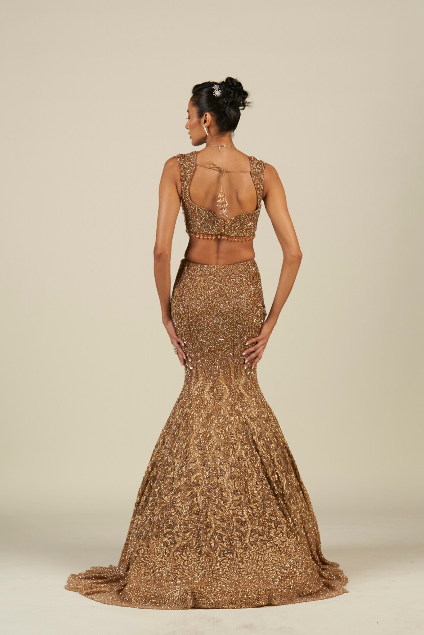 BROWN GOLD OMBRE FISCHUT