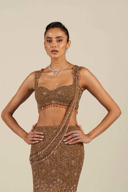BROWN GOLD OMBRE FISCHUT