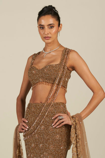 BROWN GOLD OMBRE FISCHUT