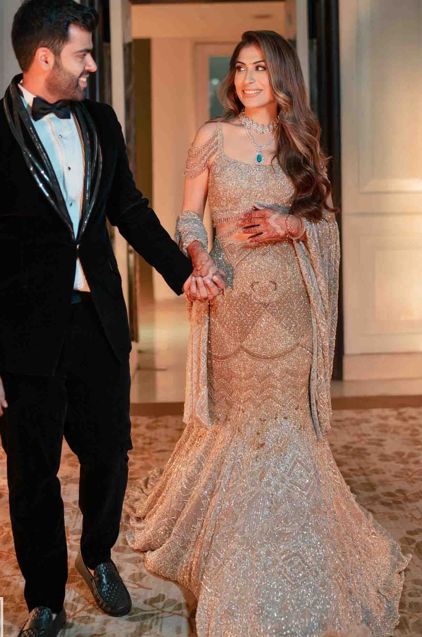SURABHI CHOPRA BRIDAL FISHCUT