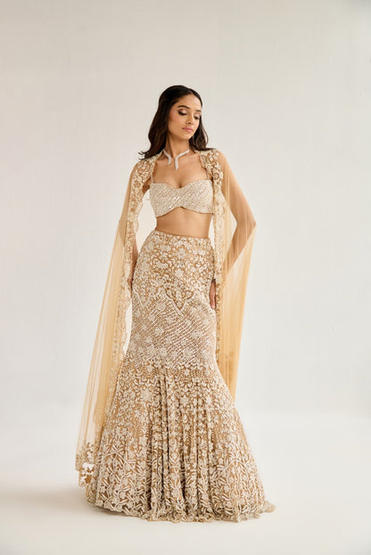 NUDE IVORY FISHCUT